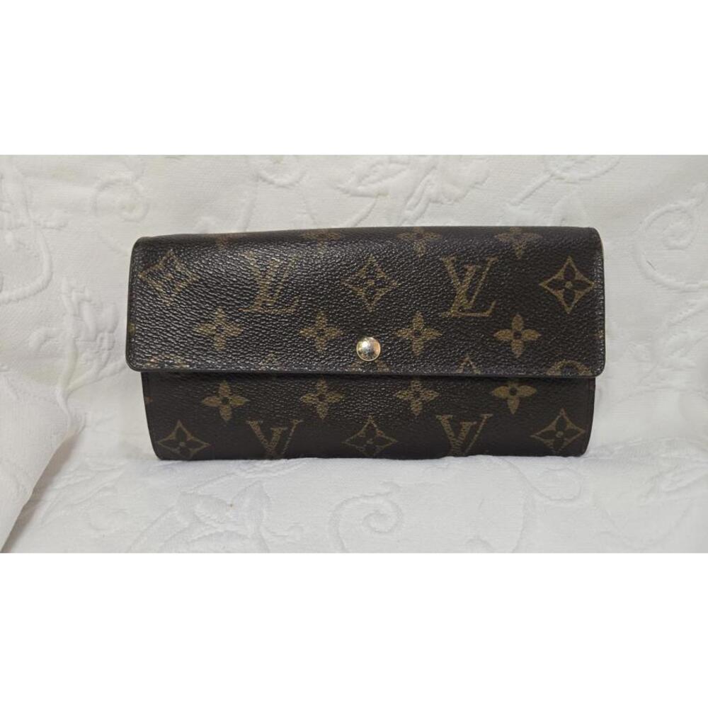 Louis Vuitton Monogram Sarah Wallet – Limited Edition Leopard Print Interior